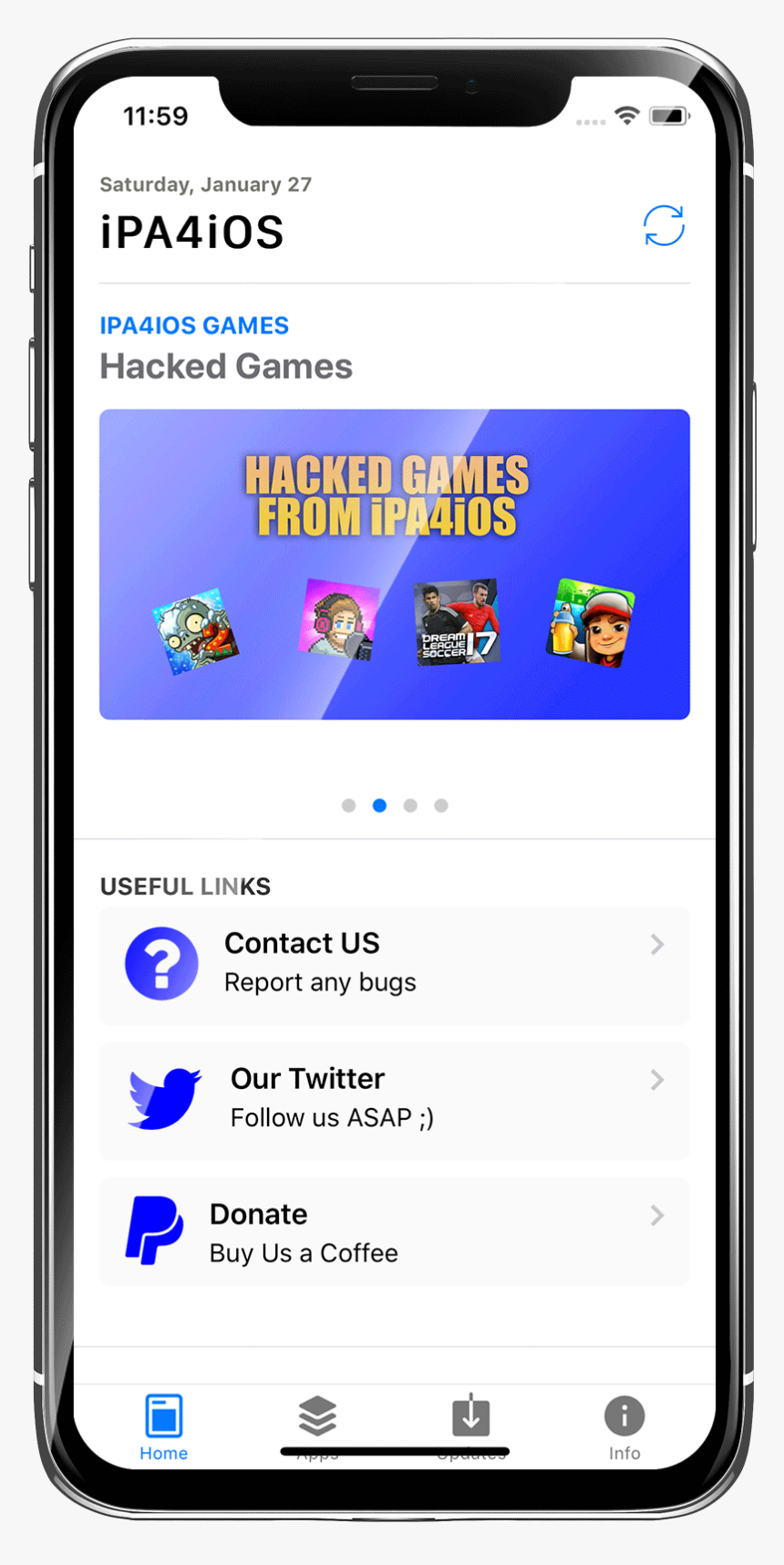 Phone - Cydia On Iphone X Hd, HD Png Download