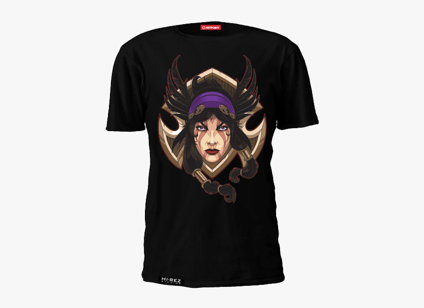 Morrigan T-shirt - Active Shirt, HD Png Download