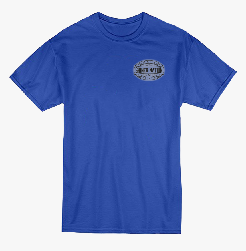 Justin Mychals- Shiner Nation T Shirt - Next Level 6210 Royal, HD Png Download