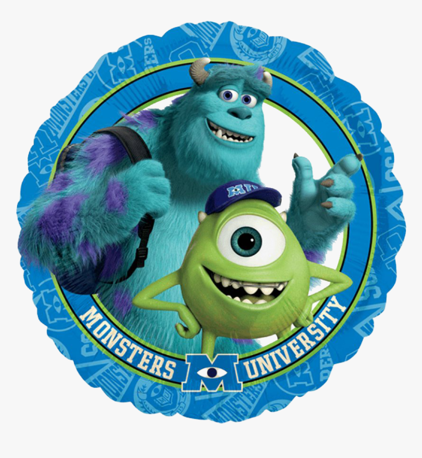 Monsters University Png Transparent Hd Photo - Monster Inc Foil Balloons, Png Download