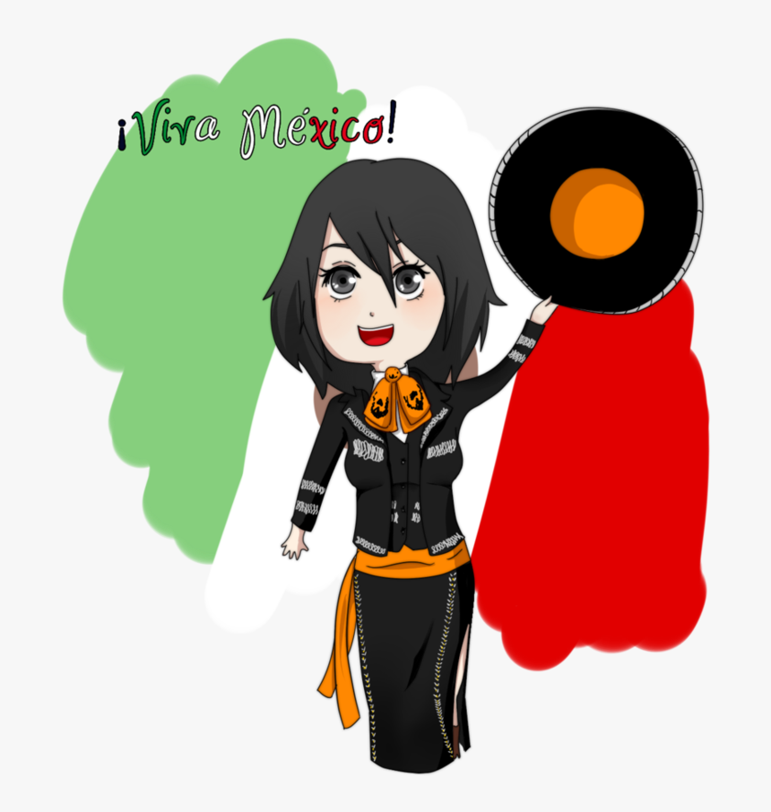 Thumb Image - Viva Mexico Caricatura Mariachi, HD Png Download