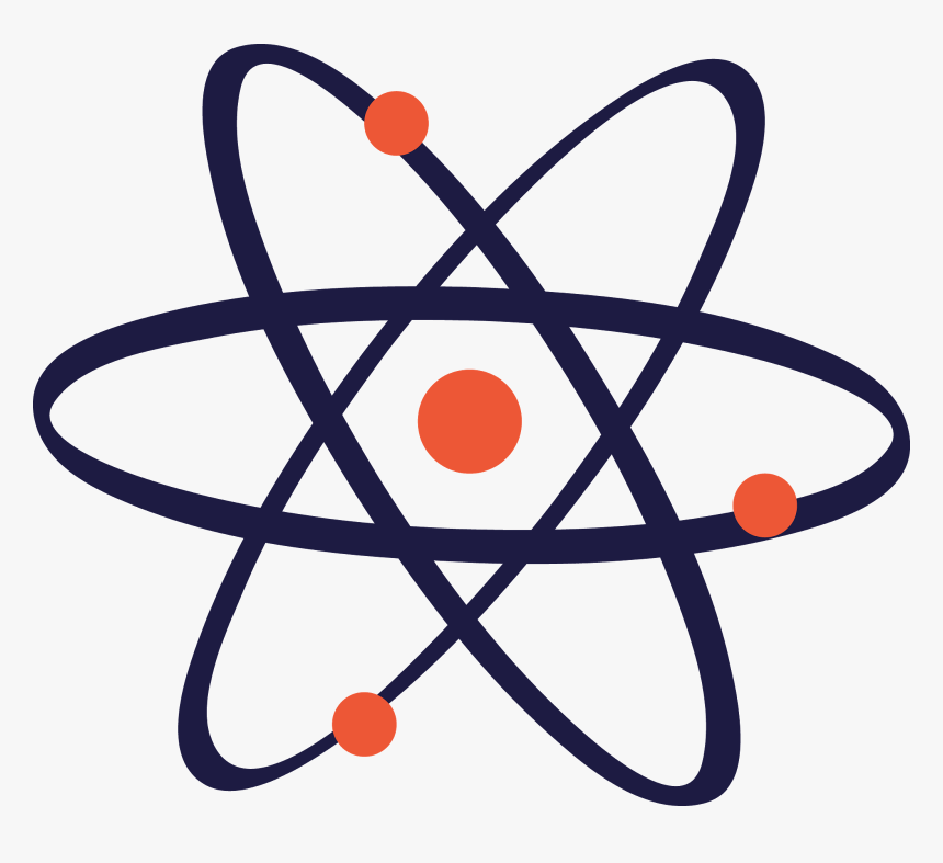 Atom Symbol Clip Art Transprent Png Free - React Native Icon Png, Transparent Png