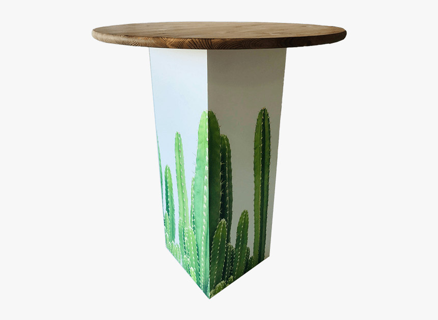 Inspired Environments Candle Cactus Glow Table Angle - Outdoor Table, HD Png Download