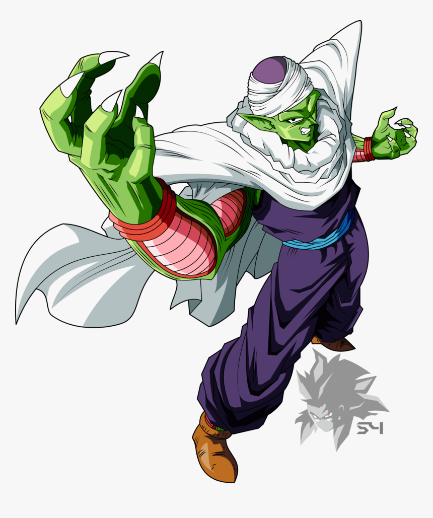 Piccolo Bape Png Png Black And White Library - Piccolo With Cape, Transparent Png