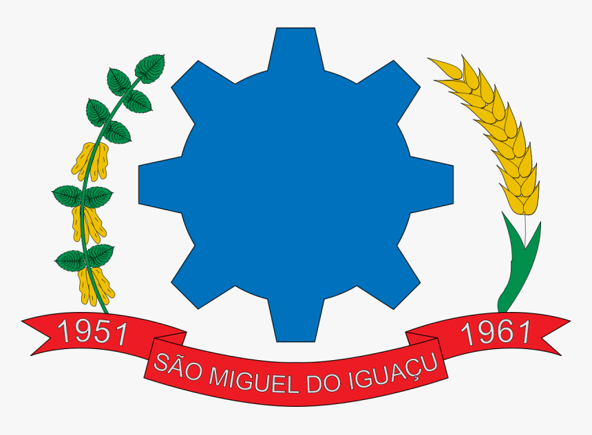 Brasao Sao Miguel Do Iguaçu, HD Png Download