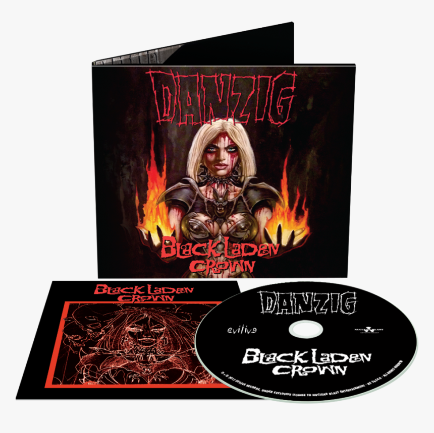 Danzig Black Laden Crown, HD Png Download