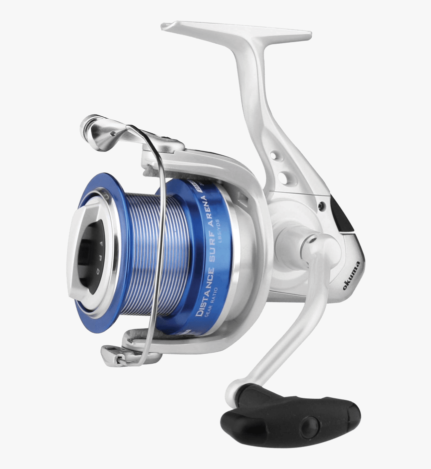 Transparent Fishing Reel Png - Okuma Distance Surf Arena, Png Download