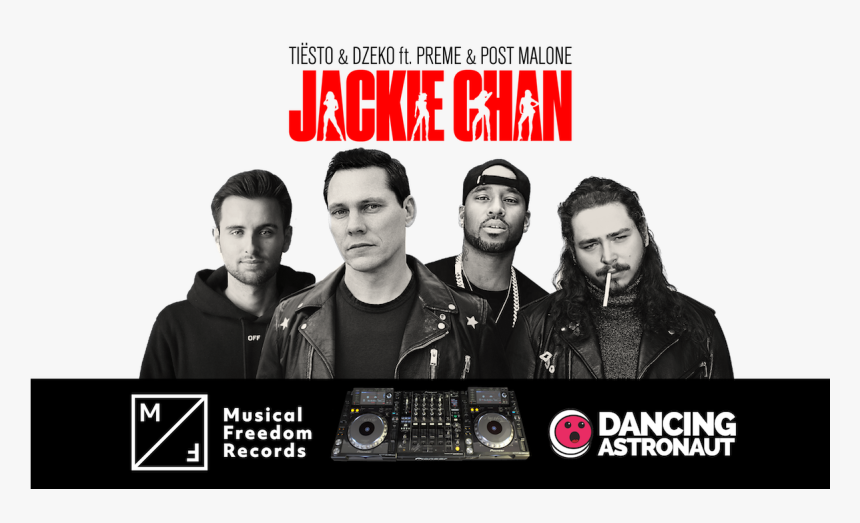Win Tiësto S Personal Signed Dj Decks 2 Tickets To - Jackie Chan And Post Malone, HD Png Download