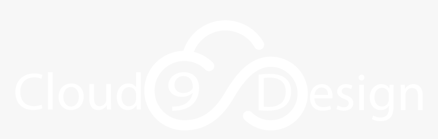 Cloud 9 Design Logo White - Graphics, HD Png Download