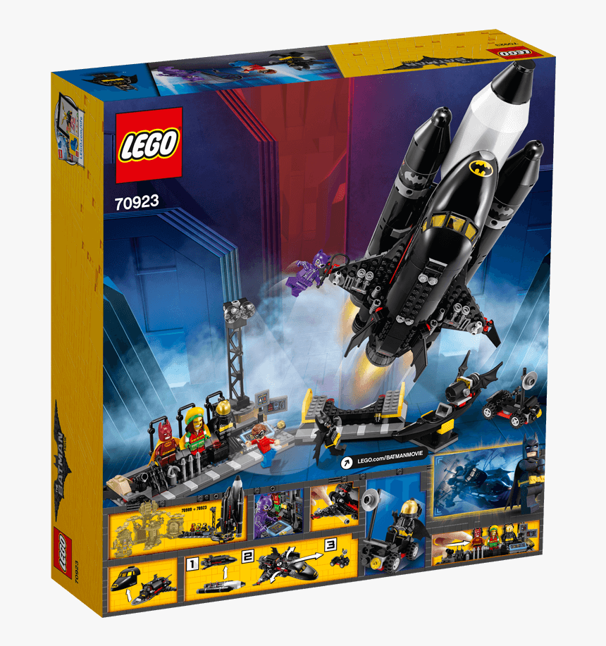 Lego Batman The Bat-space Shuttle - Lego Batman Movie Sets 2018, HD Png Download