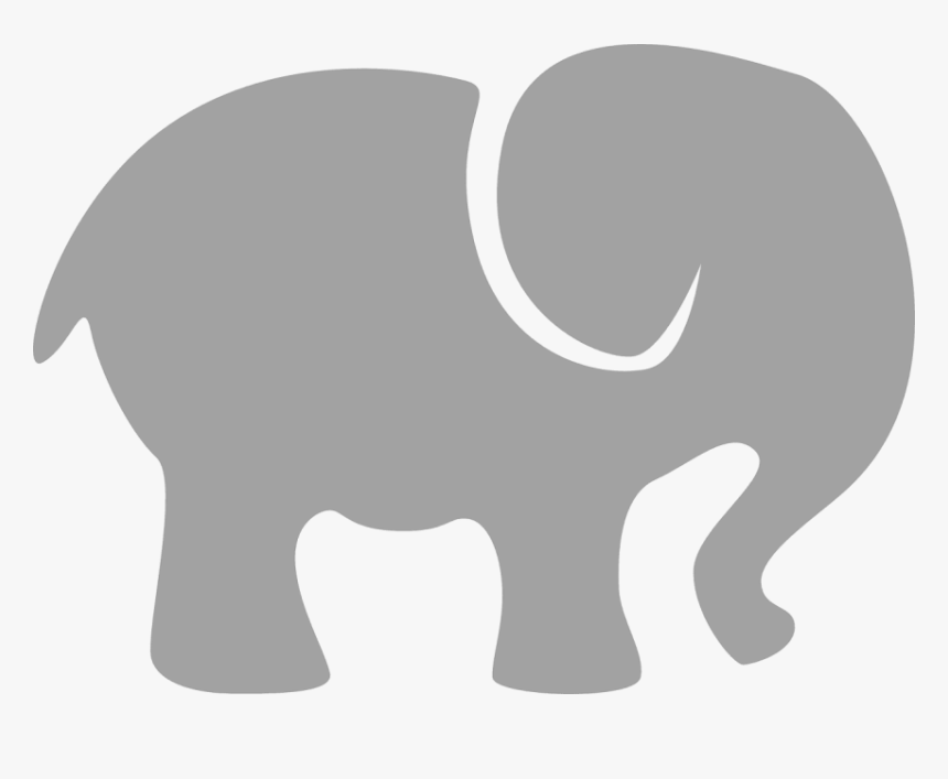 Free Png Download Grey Baby Elephant Png Images Background - Grey Elephant Clip Art, Transparent Png