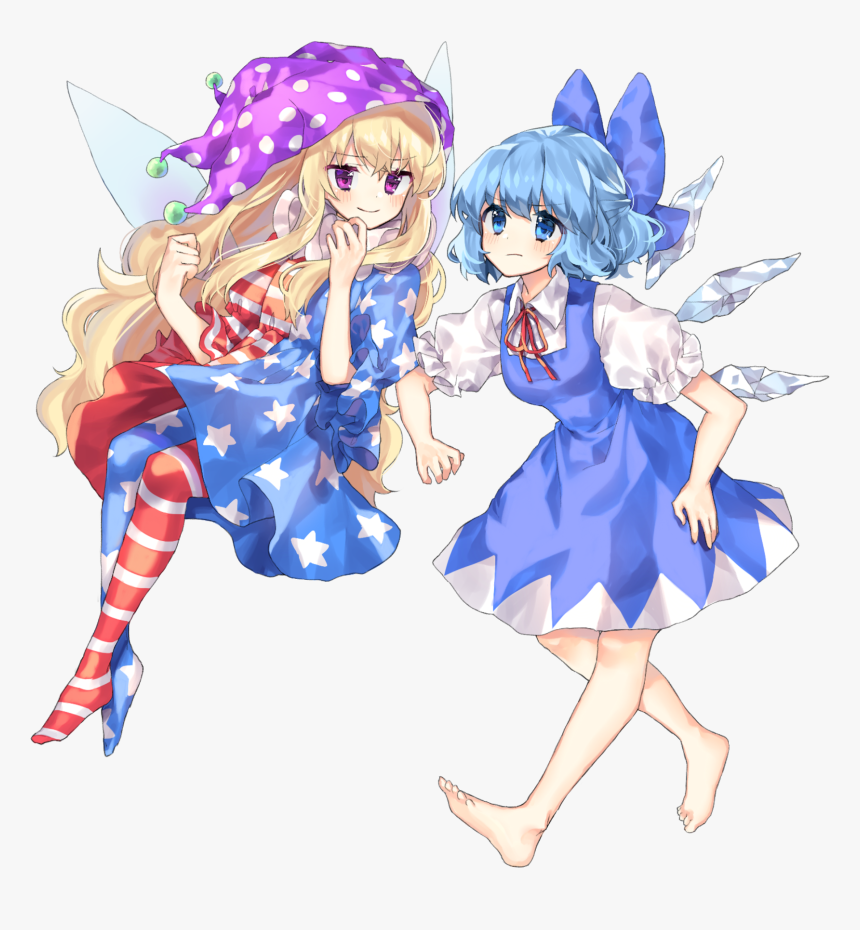 Cirno Clownpiece, HD Png Download