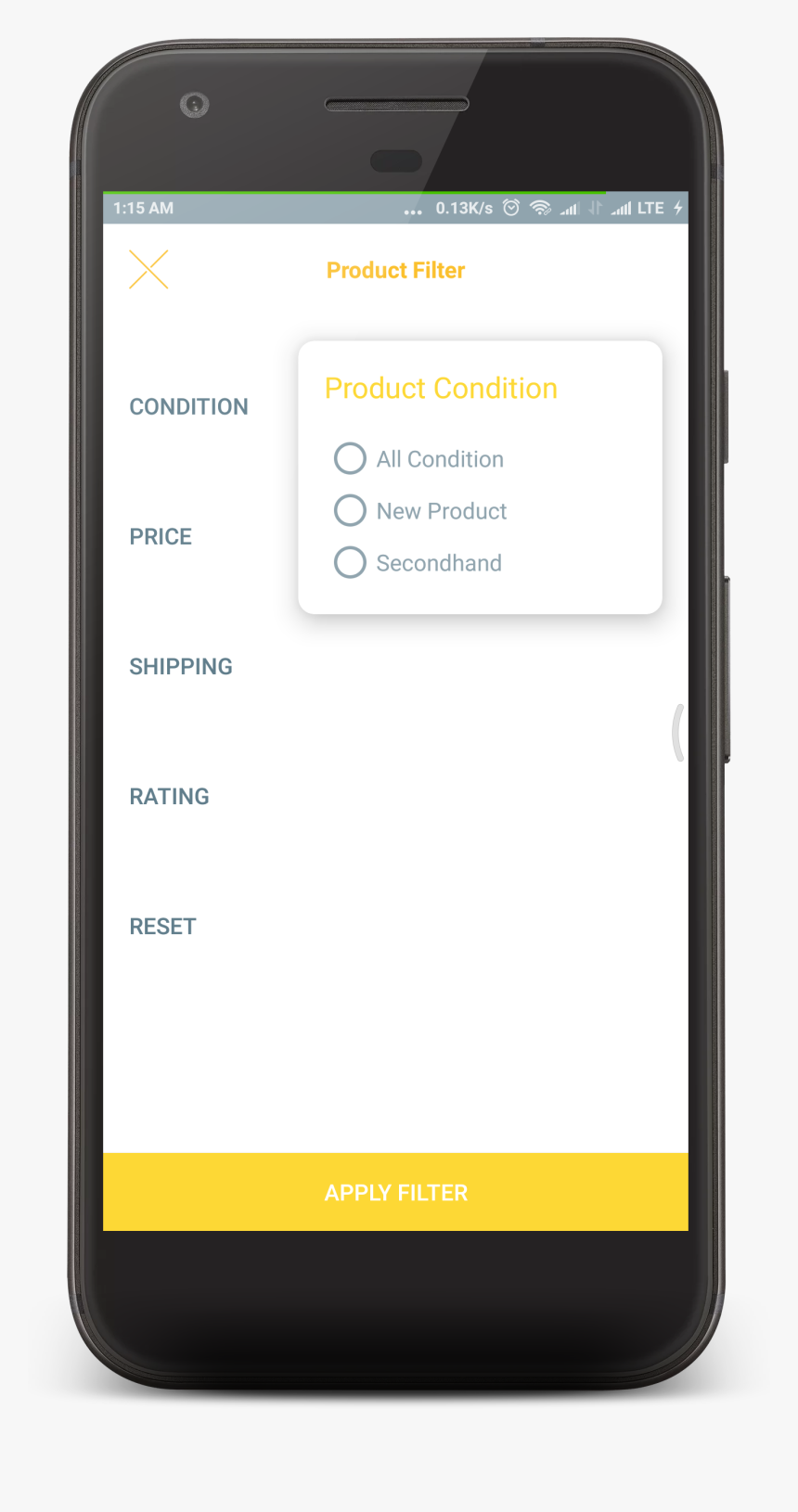 Ui Ux Eshop E-commerce Template - Ringtone, HD Png Download