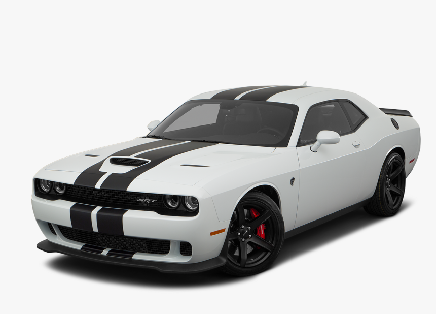 Dodge Challenger 2017 Black And White, HD Png Download