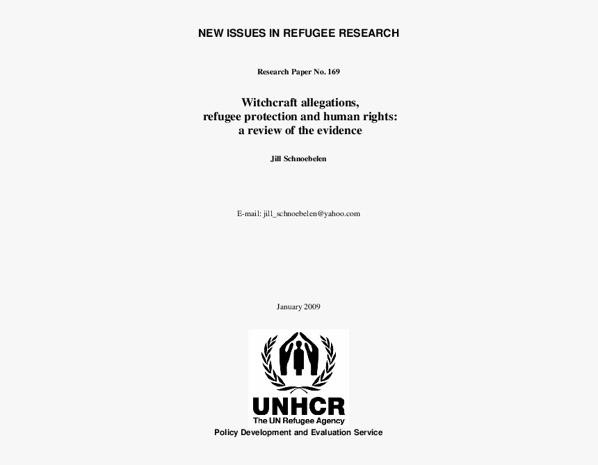 United Nations High Commissioner For Refugees, HD Png Download