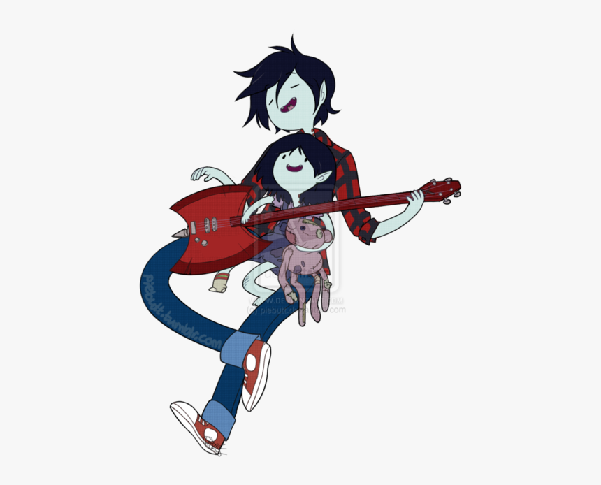 Marshall Lee And Little Marcy - Marshall Lee, HD Png Download