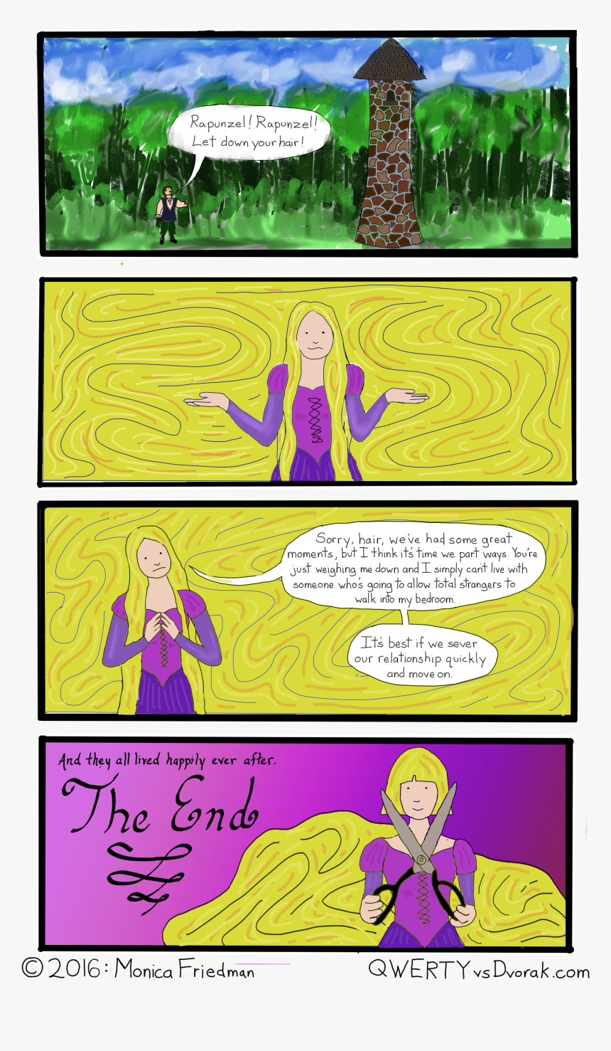 Rapunzel Edited-2 - Cartoon, HD Png Download