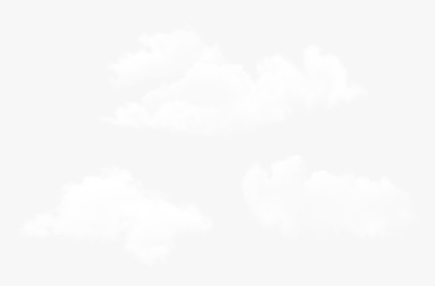 Set Clouds Symmetry Point Pattern Angle Line Clipart - Transparent Images Of Clouds, HD Png Download
