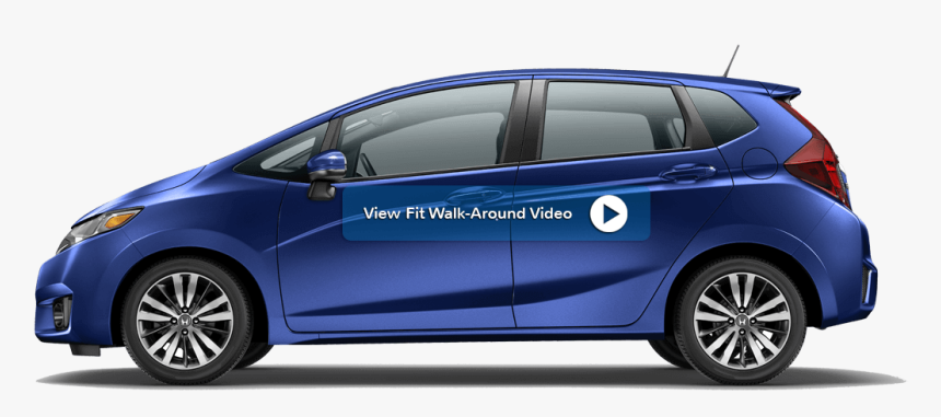 2017 Honda Fit Side Profile - Hatchback, HD Png Download