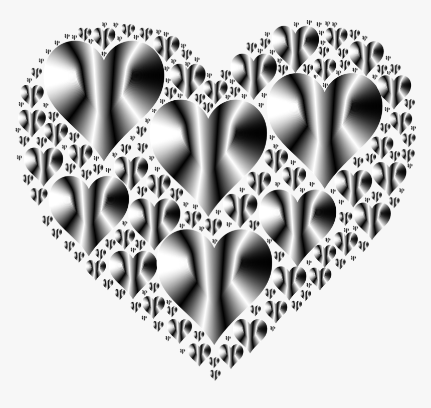 White Heart Shape Png, Transparent Png