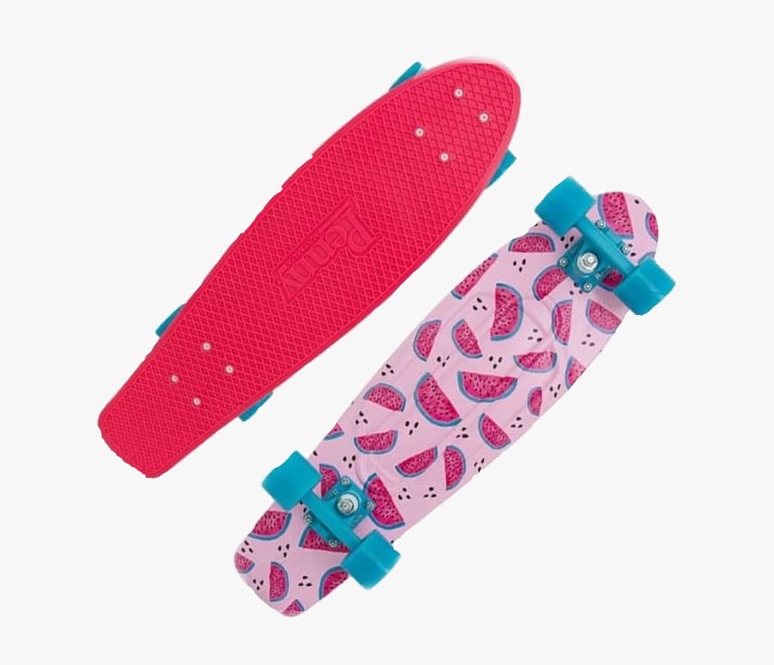 #pennyboard #penny #skateboard #watermelon #cool #freetoedit - Penny Skateboard Melonmania Uk, HD Png Download