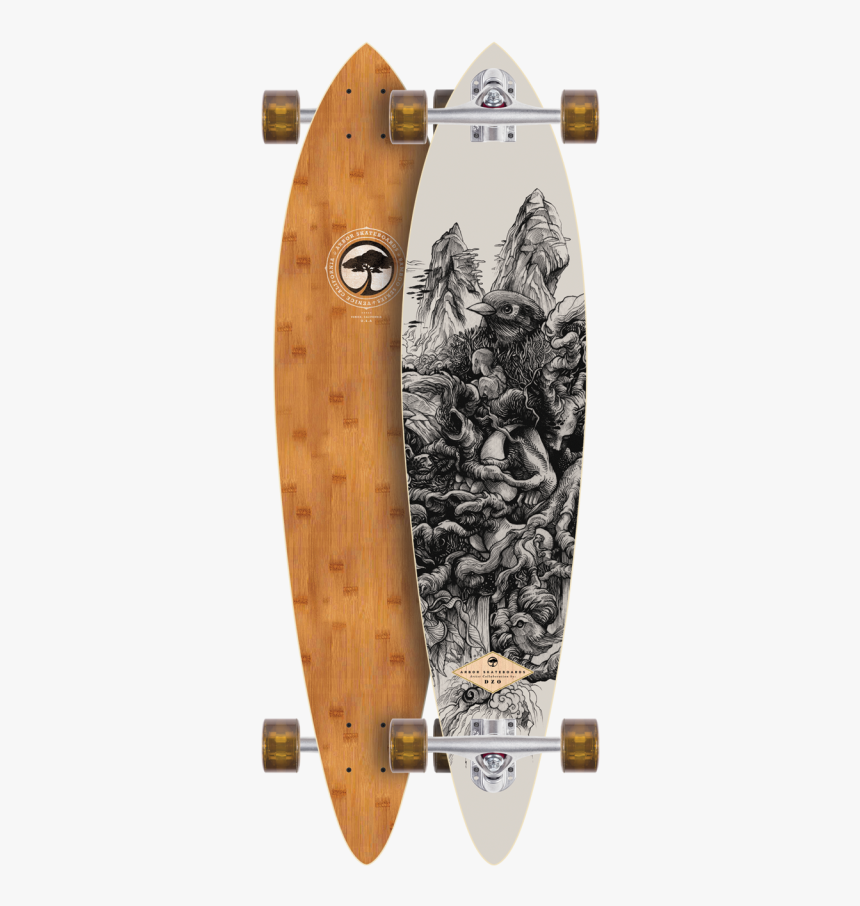 Arbor Bamboo Fish Longboard, HD Png Download