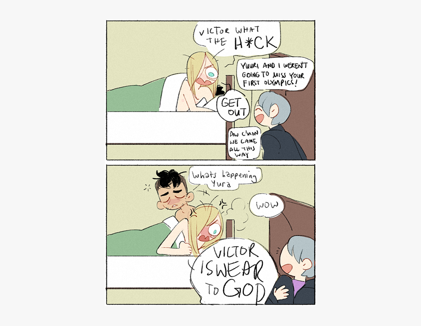 Yurio And Otabek Comics, HD Png Download