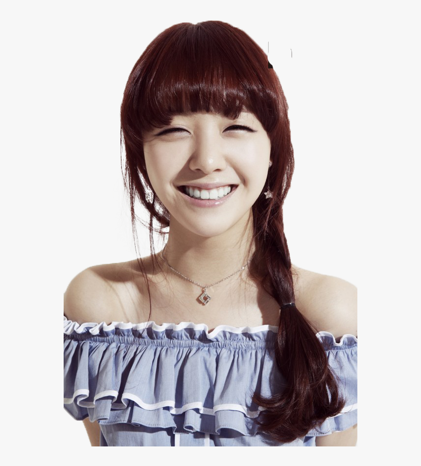Bang Minah Smile , Png Download - Korean Girl Eye Smile, Transparent Png