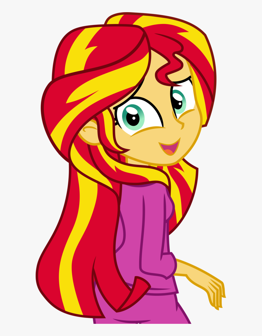 Artist Katequantum Clothes Cute Equestria Girls - Nice Sunset Shimmer Pregnant, HD Png Download