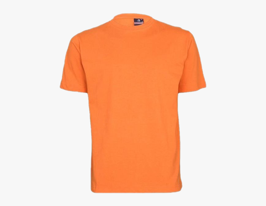 Plain Orange T-shirt Png Transparent Image - Matte Grey Shirt, Png Download