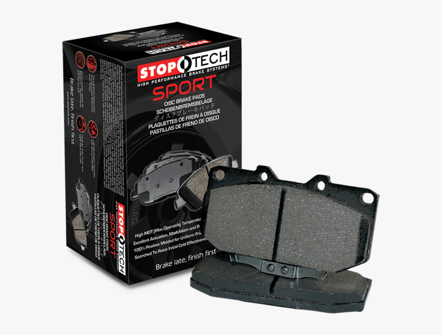 Stoptech Sport Front Brake Pads - Stoptech Sport Brake Pads, HD Png Download
