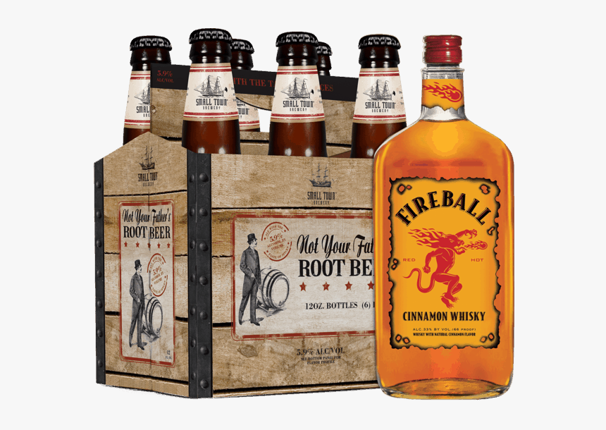 00 For Not Your Father S & Fireball Cinnamon Whisky - Fireball Cinnamon Whiskey 60%, HD Png Download