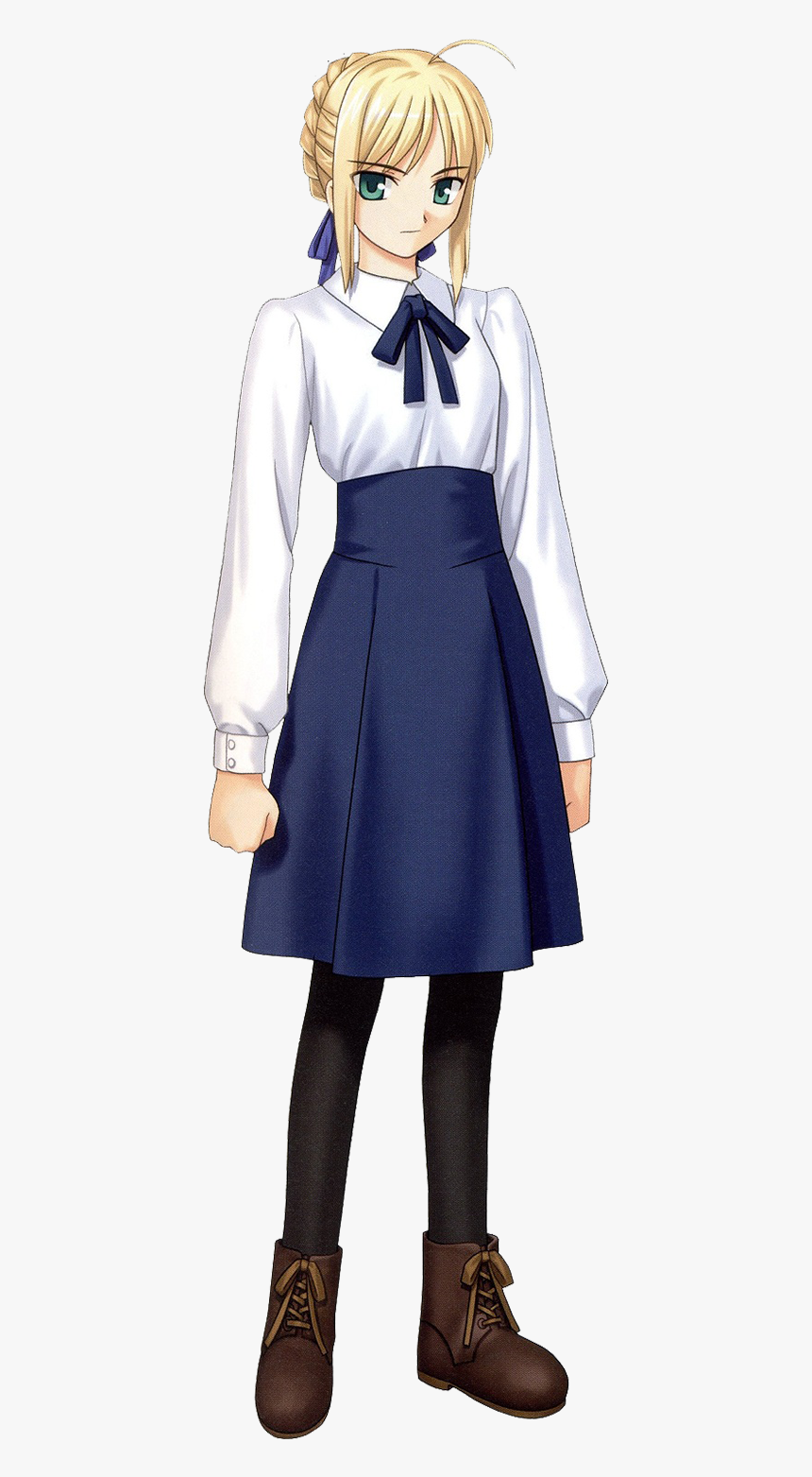 Casual Saber Fate Stay Night, HD Png Download