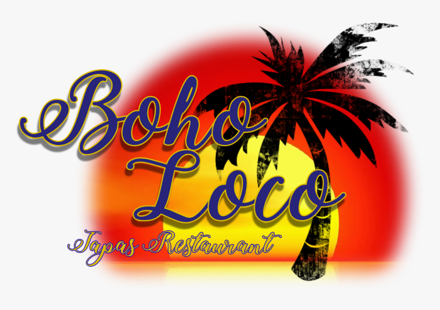 Boho Loco Tapas Restaurant , Png Download - Calligraphy, Transparent Png