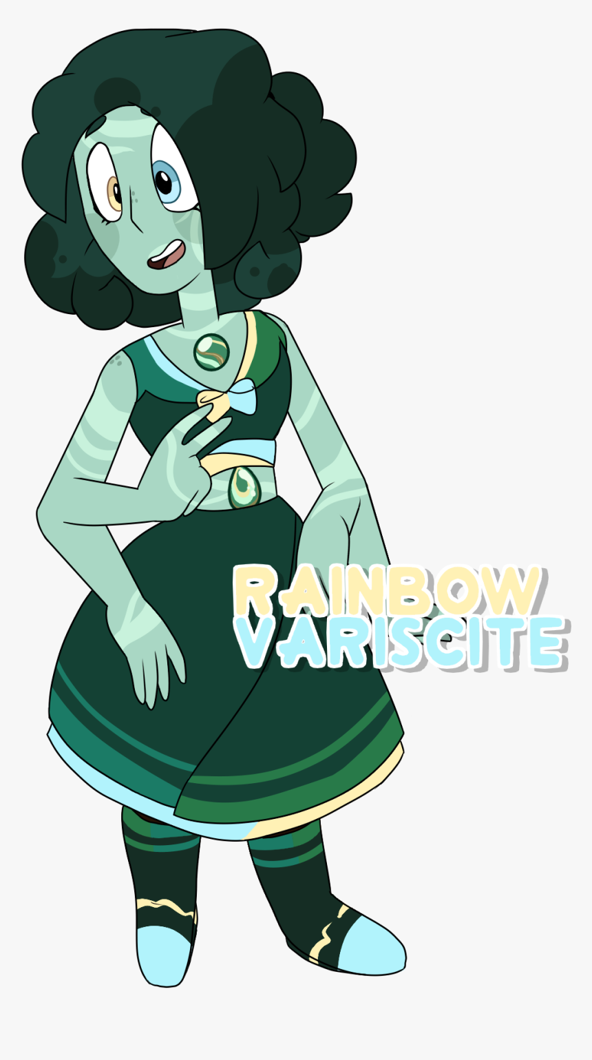 Rainbow Variscite 
species - Cartoon, HD Png Download