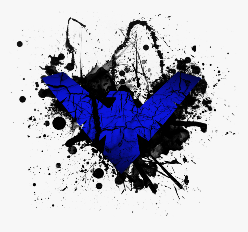 - Nightwing Blue Logo , Png Download - Logo De Nightwing Png, Transparent Png