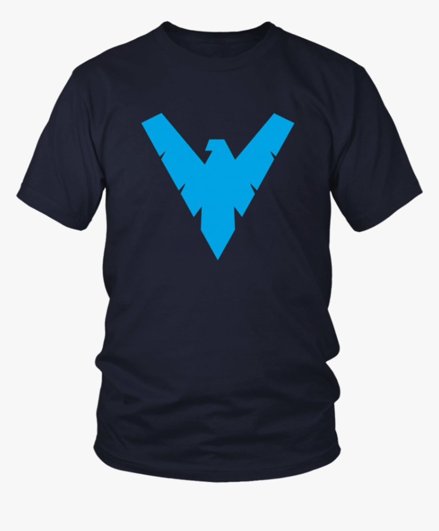 Popfunk Nightwing Logo T Shirt - 100 Days Of Schools Shirt Basketball, HD Png Download