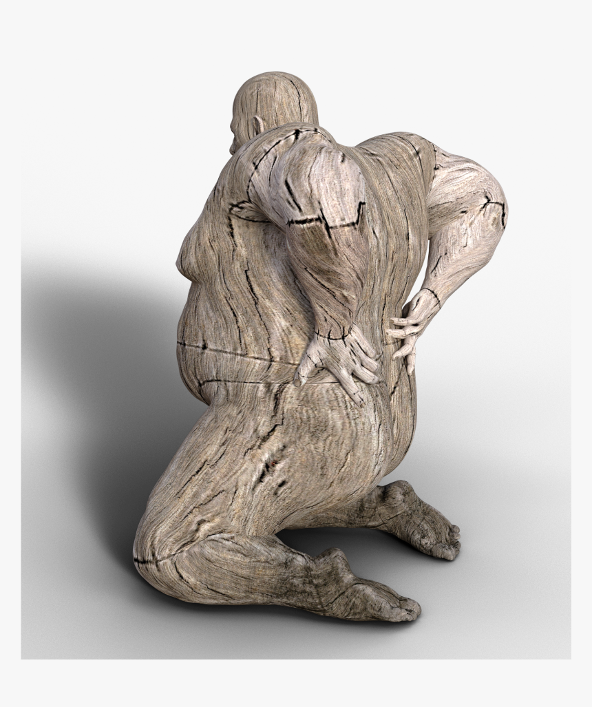 Back Pain And Sports Therapy , Png Download - Homme De Dos A Genoux, Transparent Png