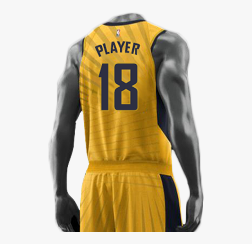 The Back Of The Statement Uniform Features The Foundation - Indiana Pacers Uniform 2018, HD Png Download
