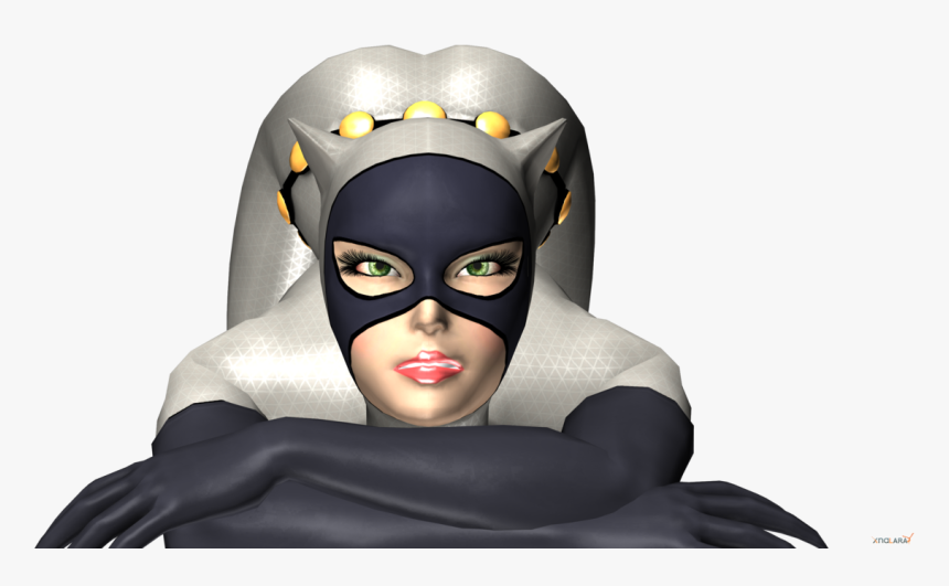 Selina Kyle Catwoman Comic Comics Detective Comics - Mask, HD Png Download
