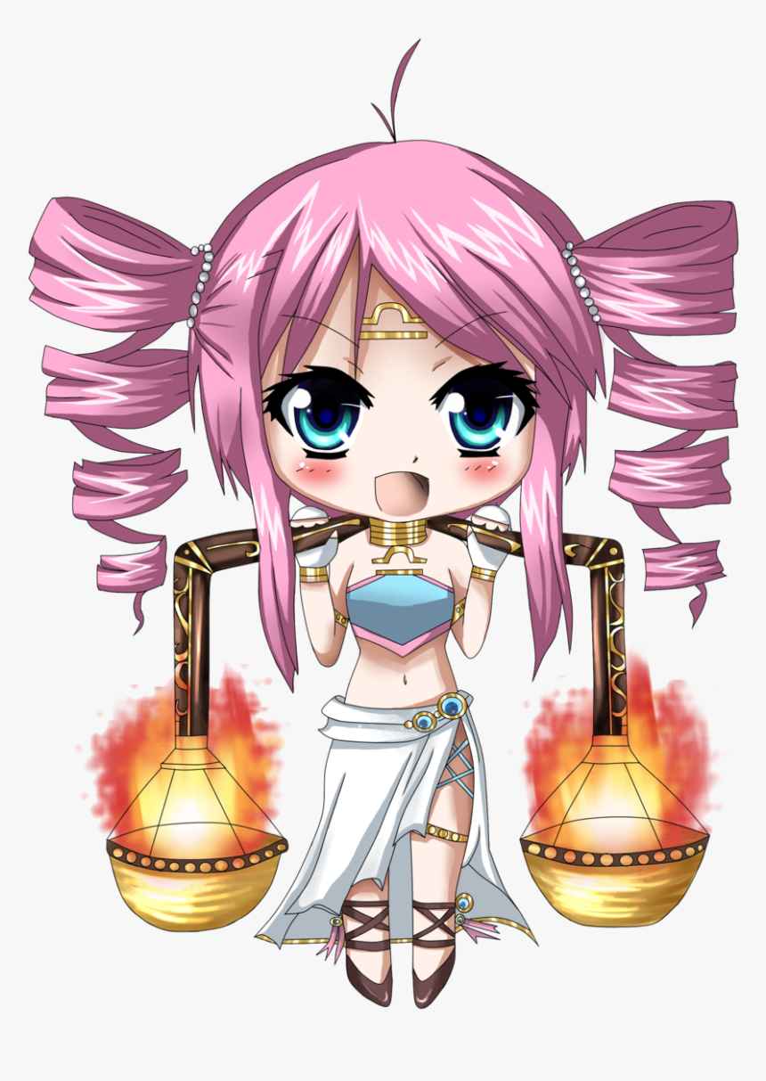 Msyugioh123 Images Anime Sign Hd Wallpaper And Background - Ảnh Chibi Cung Thiên Bình, HD Png Download