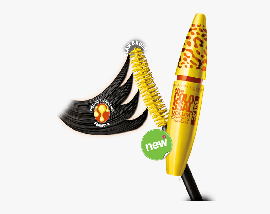 The Latest From Maybelline S Colossal Volum - Maybelline Mascara Colossal Cat Eyes, HD Png Download
