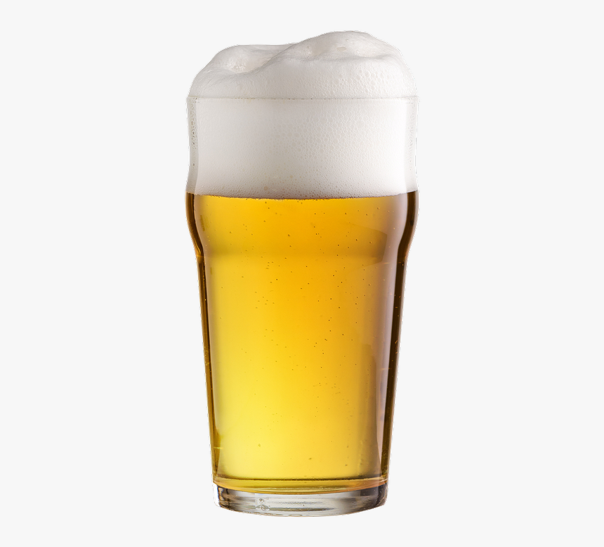 Beer Drink Glass - Lager, HD Png Download