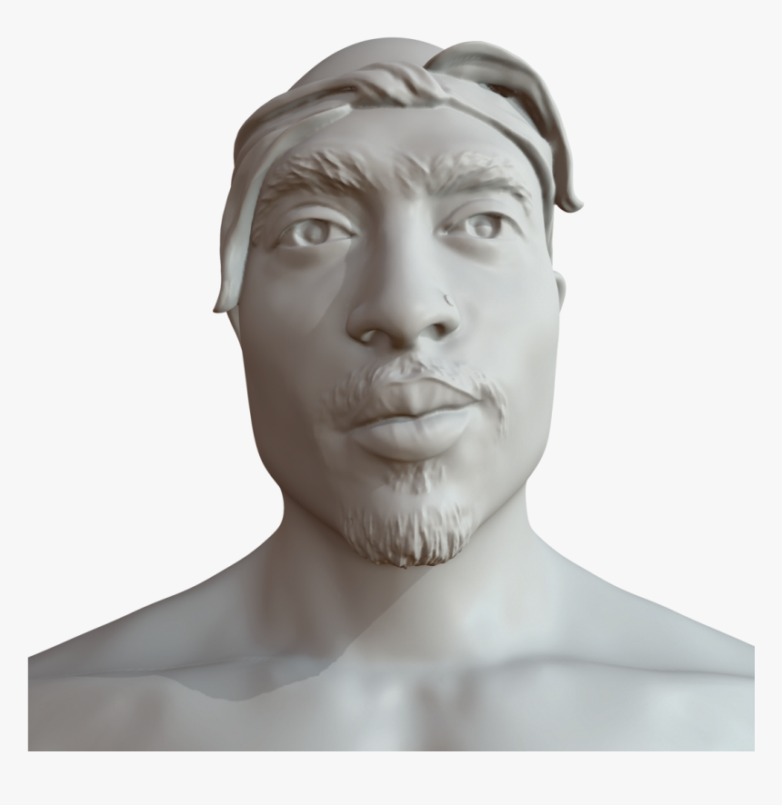 2 Pac Sculpture , Png Download - Carving, Transparent Png