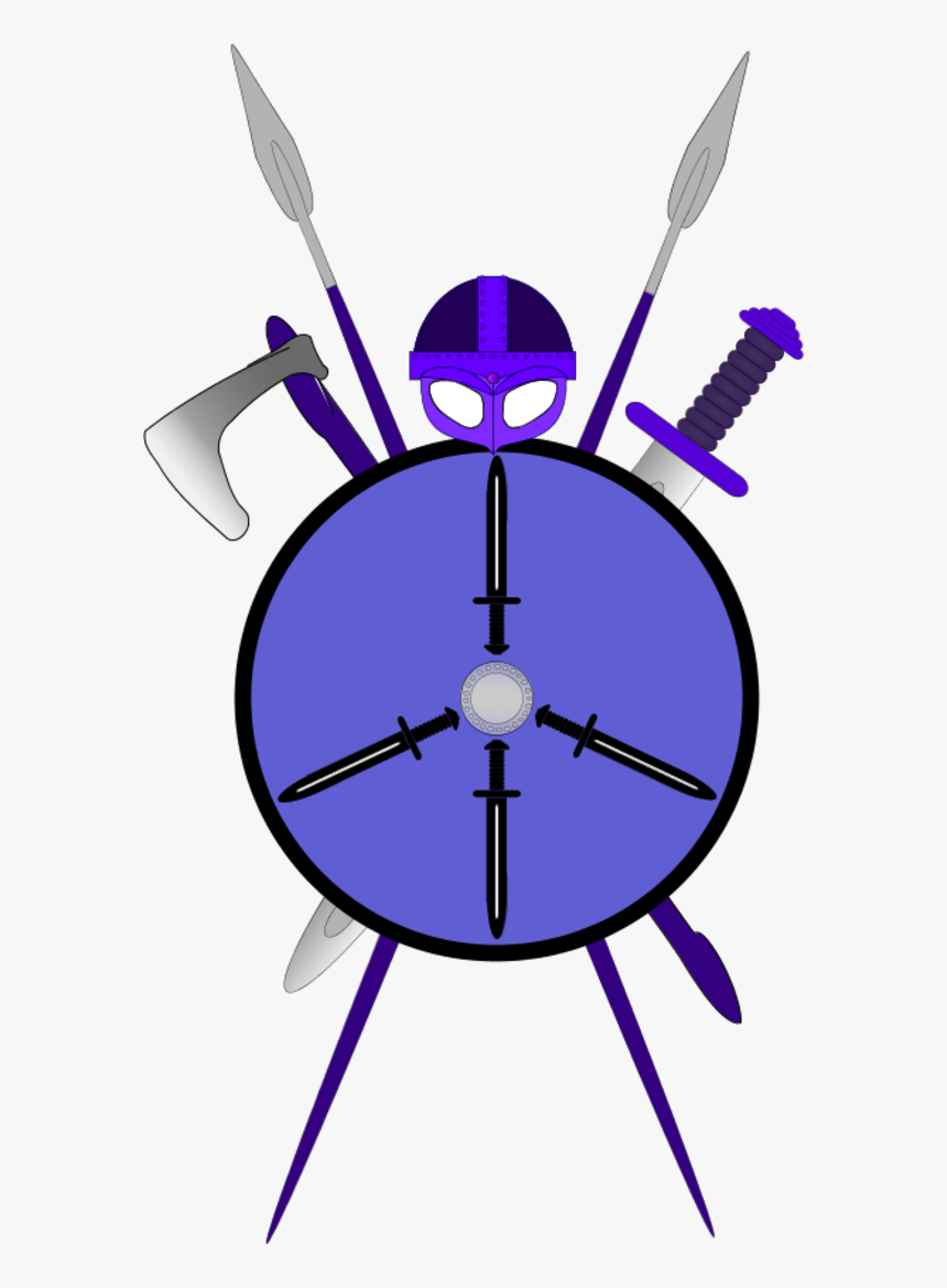 Sword Shield Ax Spear - Sword Shield And Ax, HD Png Download