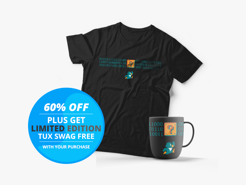 Tux Coffee Mug Linux Foundation, HD Png Download