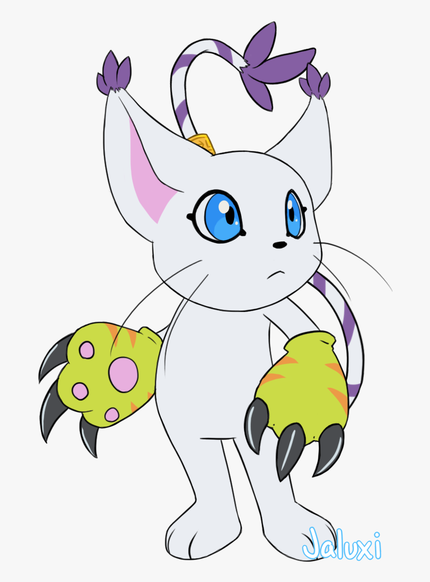 Gatomon - Cartoon, HD Png Download