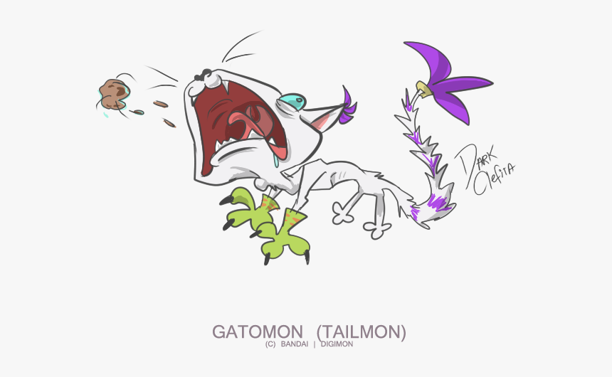 Derpymon - Gatomon - Gatomon, HD Png Download