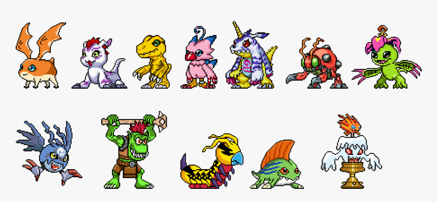 Gabumon Sprite, HD Png Download