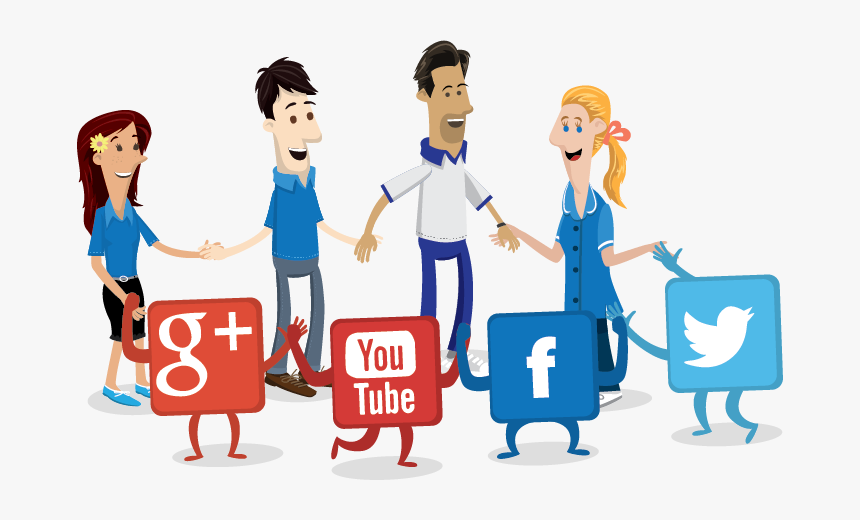 Transparent Personality Social Media - Integrated Social Media, HD Png Download